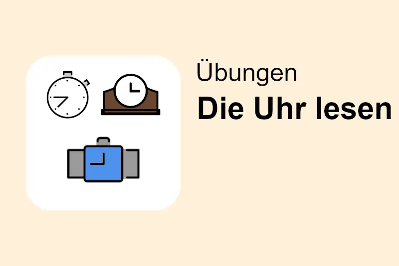 Arbeitsblätter die Uhr lesen lernen