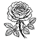 Ausmalbilder Malvorlagen Blumen Rosen Windows Color Vorlagen