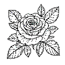 Blumen-Rosen-Malvorlage-Rose-Ausmalbild-Windows-Color-447.jpg