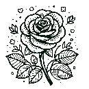 Blumen-Rosen-Malvorlage-Rose-Ausmalbild-Windows-Color-765.jpg