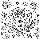 Blumen-Rosen-Malvorlage-Rose-Ausmalbild-Windows-Color-829.jpg