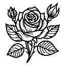 Blumen-Rosen-Malvorlage-Rose-Ausmalbild-Windows-Color-948.jpg
