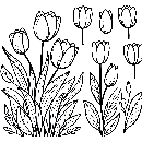 Blumen-Tulpe-Malvorlage-Tulpen-Ausmalbild-Windows-Color-913.jpg