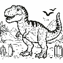 T-Rex-Dino-Tyrannosaurus-Rex-Malvorlage-Ausmalbild-001.jpg