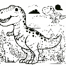 T-Rex-Dino-Tyrannosaurus-Rex-Malvorlage-Ausmalbild-615.jpg