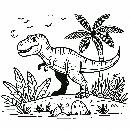 T-Rex-Dino-Tyrannosaurus-Rex-Malvorlage-Ausmalbild-876.jpg
