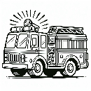 Malvorlagen Feuerwehrautos Ausmalbilder