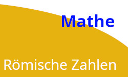 Kostenlose Arbeitsblätter Römische Zahlen  Mathematik.