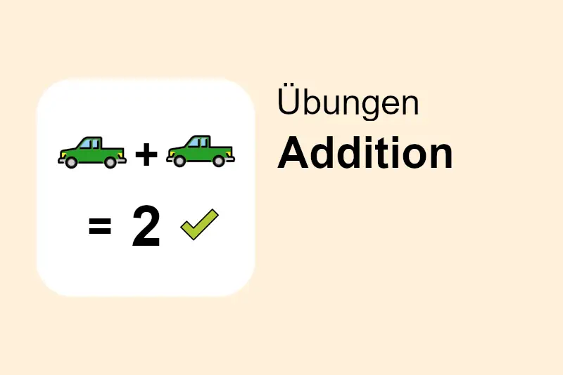 Addition – Klasse 1
