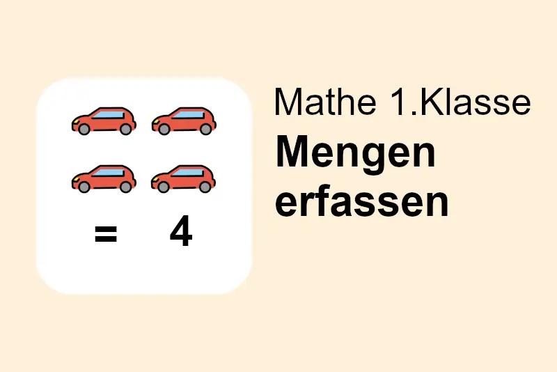 Mengen erfassen – Klasse 1