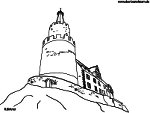 Malvorlage Oster Burg Weida